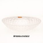 ظرف میوه خوری 30 سانت بوسانوا کریستال ناخمن آلمان